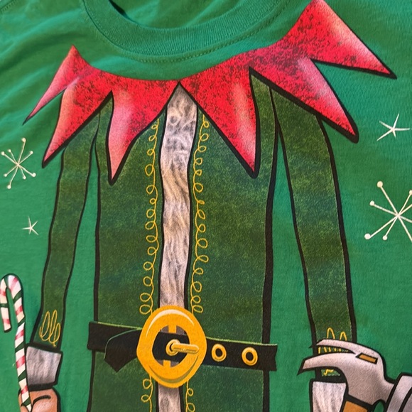 CHRISTMAS Elf T-Shirt size Small Unisex - Picture 9 of 11
